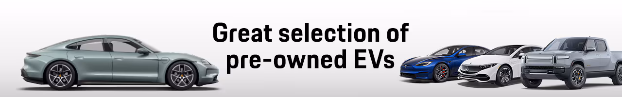 Great selection of Pre-Owned EVs